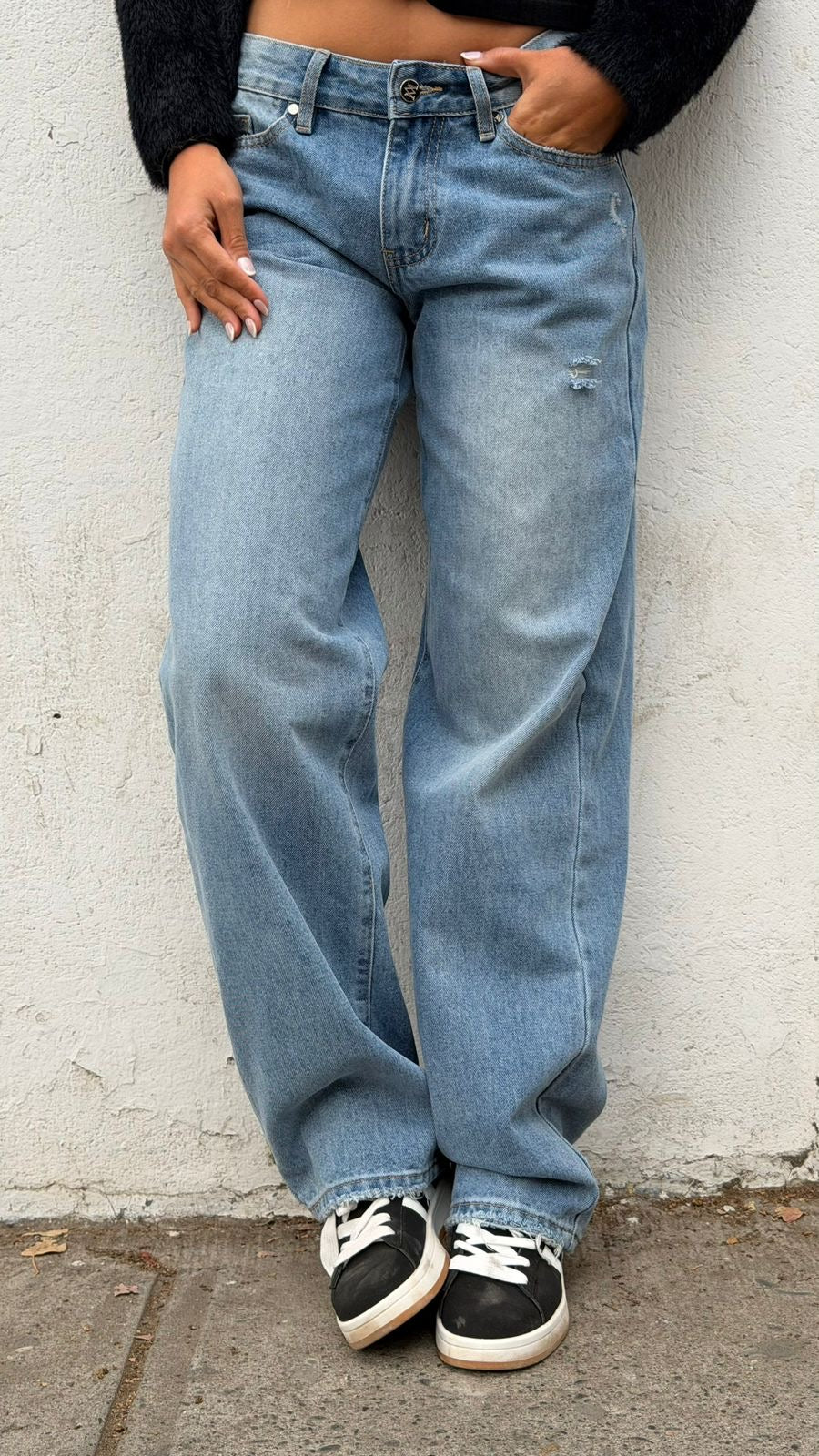 Jeans Tiro Bajo 🩵 /CYBERMP💗
