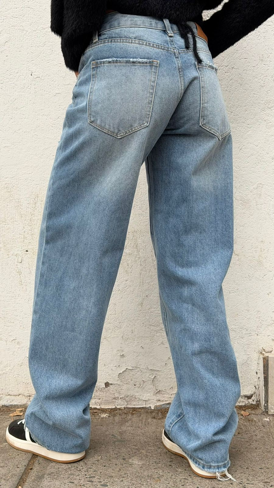 Jeans Wide Leg Claro 🩵