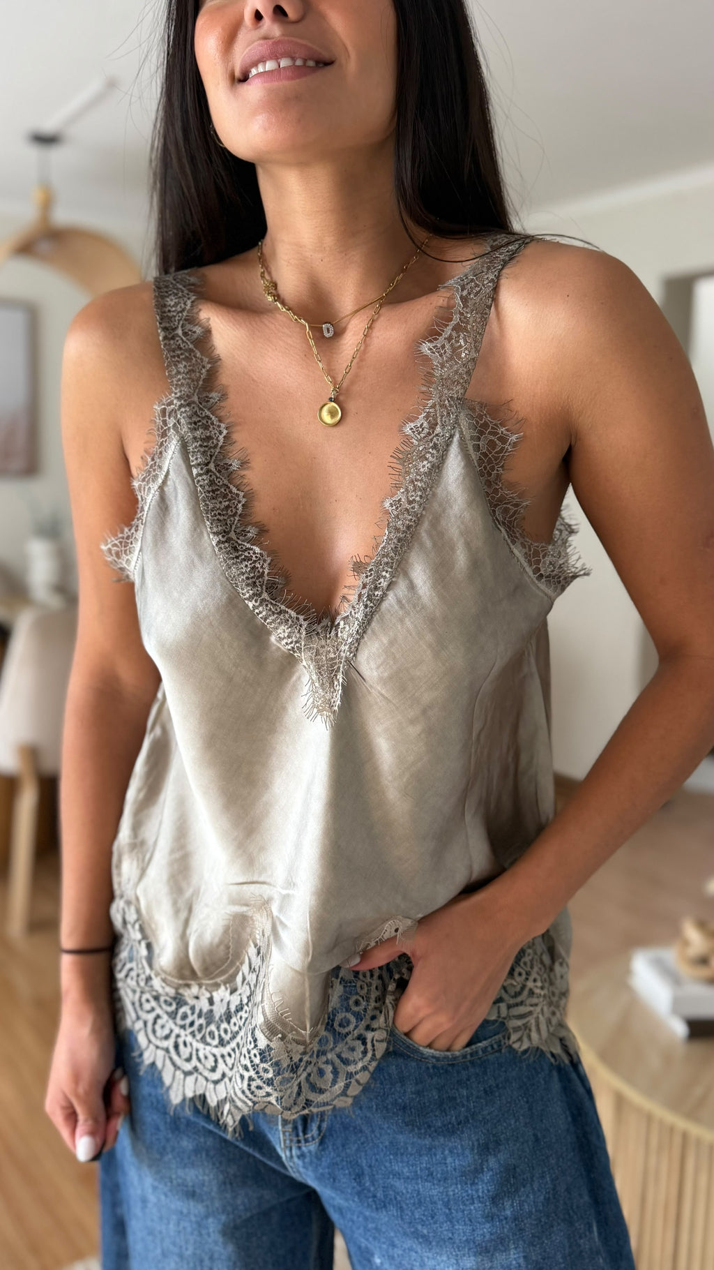 Polera Lencera