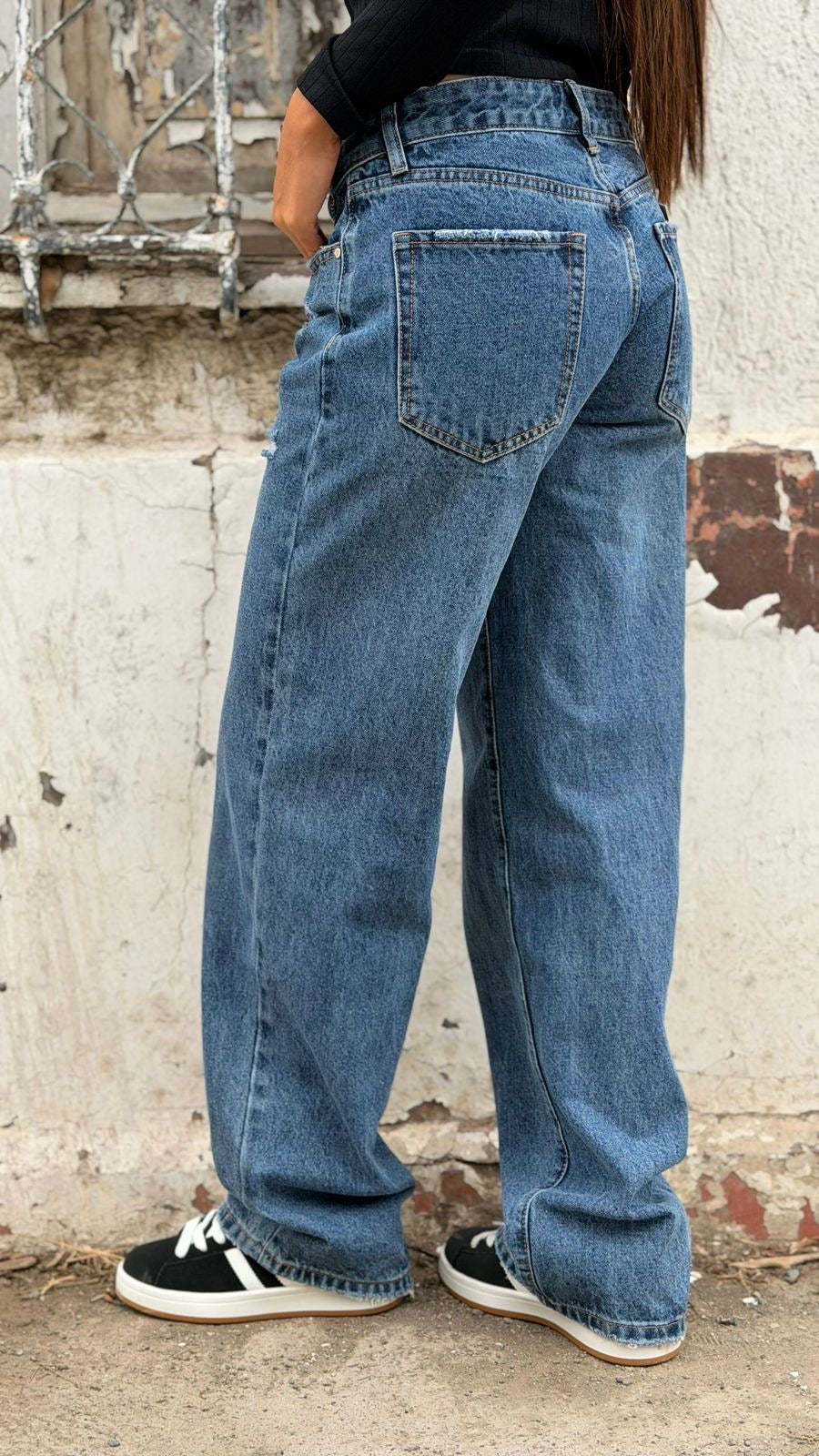 Jeans Wide Leg Azul 💙