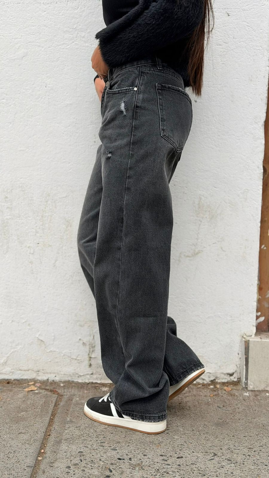 Jeans Wide Leg Negro🖤