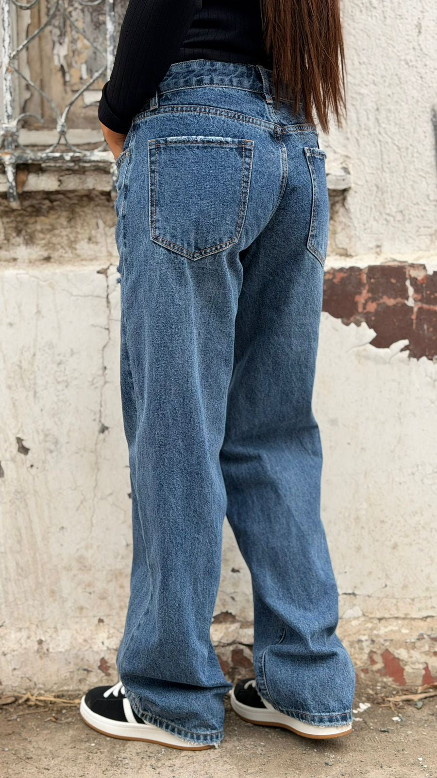 Jeans Wide Leg Azul 💙
