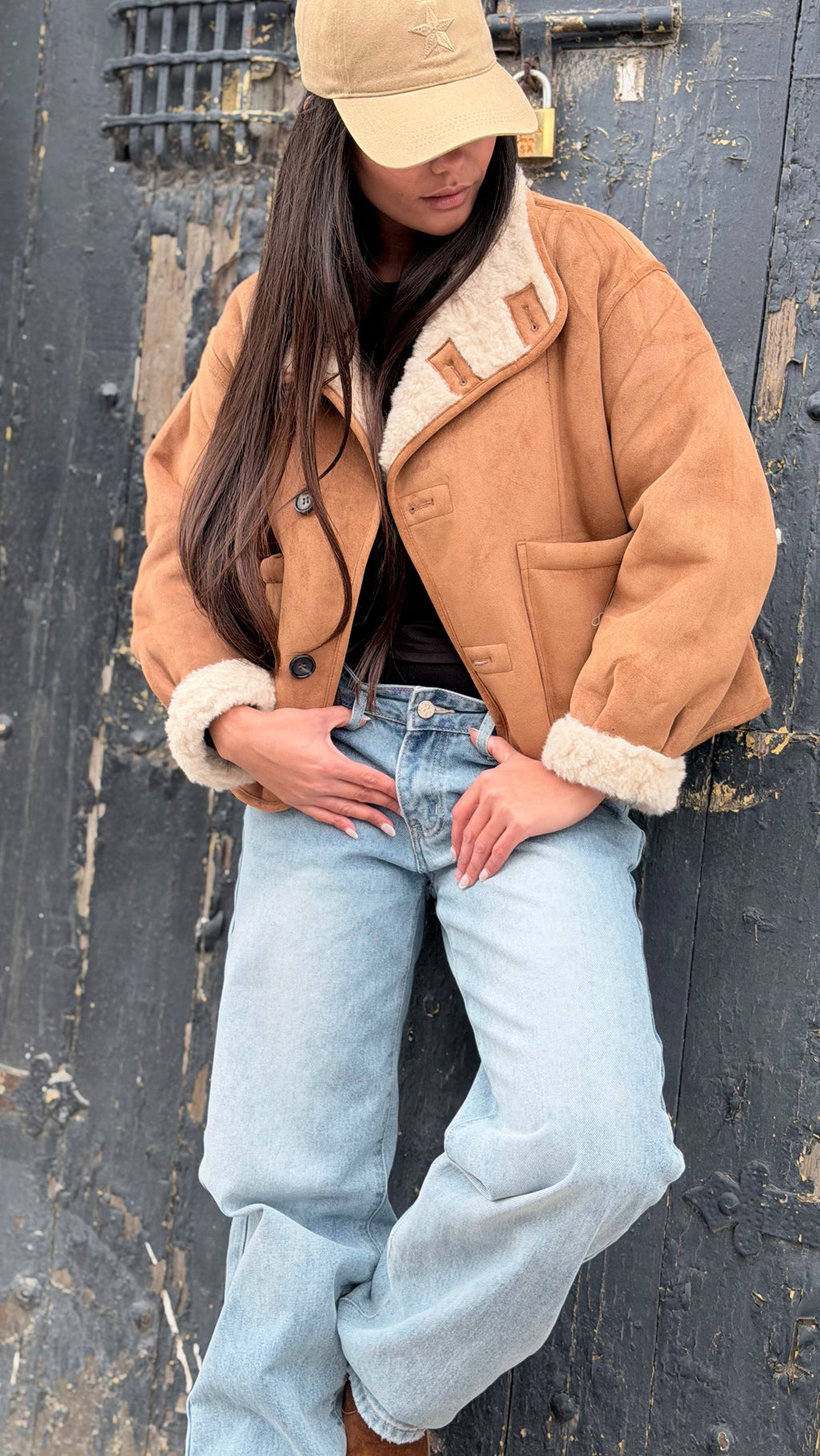 Chaqueta Duo Camel (Reversible)