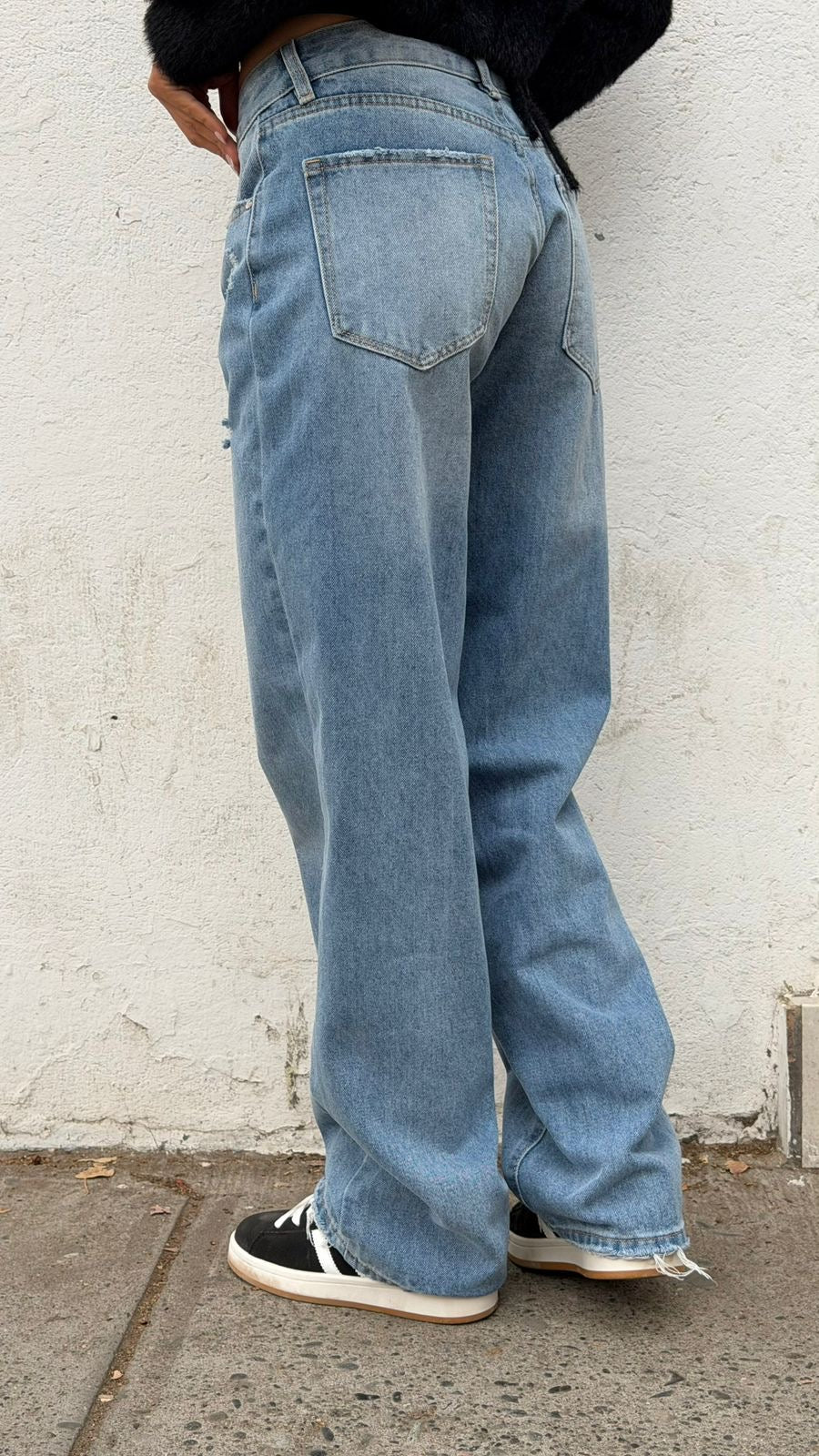 Jeans Wide Leg Claro 🩵
