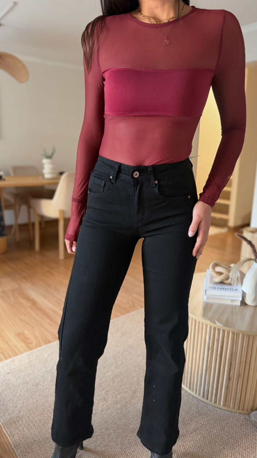 Pantalón Straight Leg 🖤