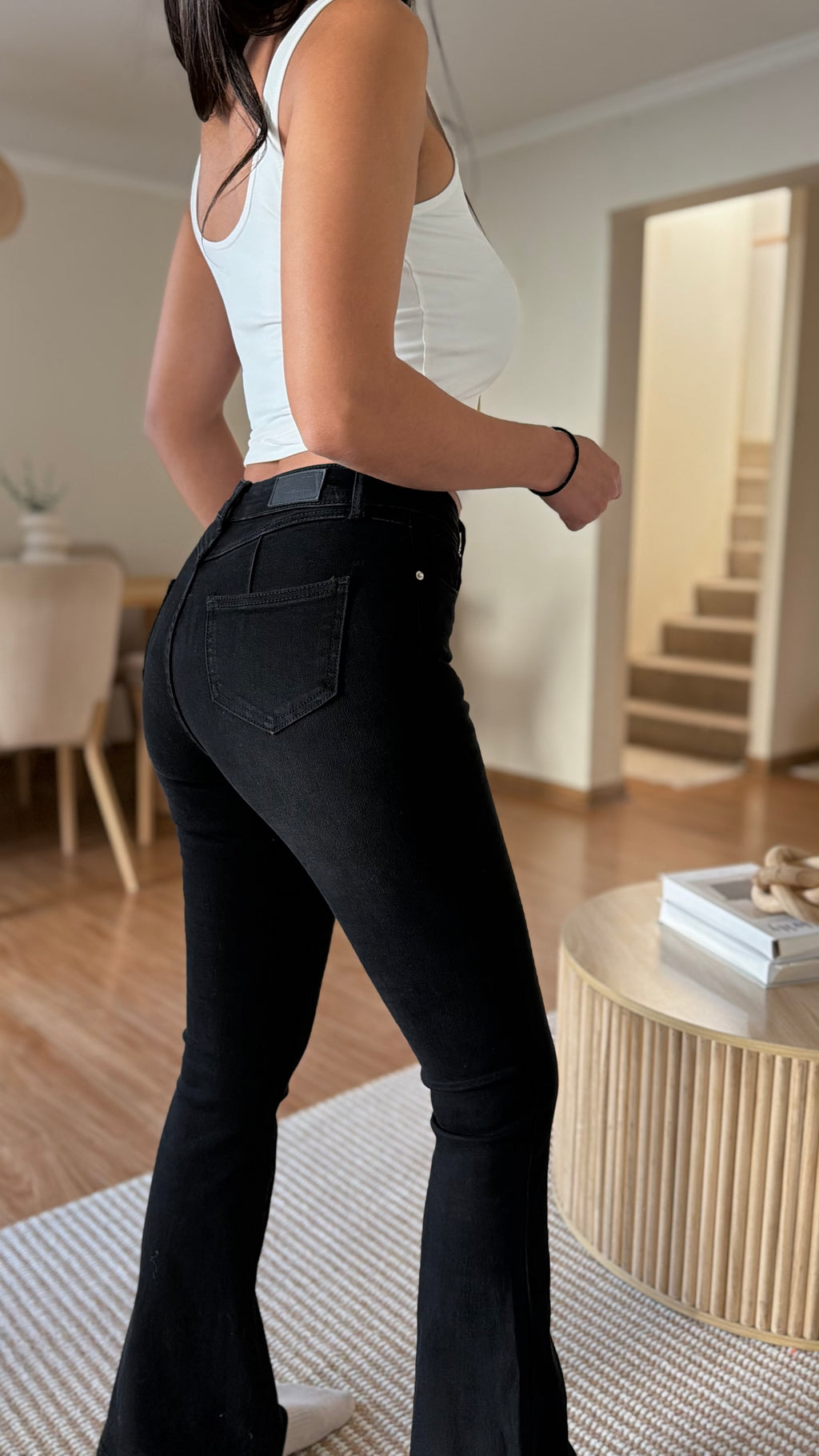 JEANS FLARE ELASTICADO 🖤