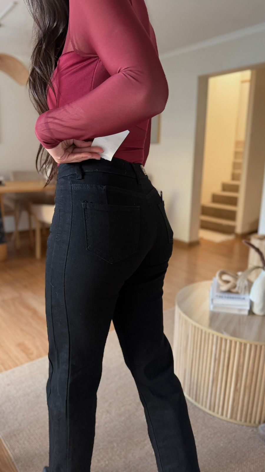 Pantalón Straight Leg 🖤
