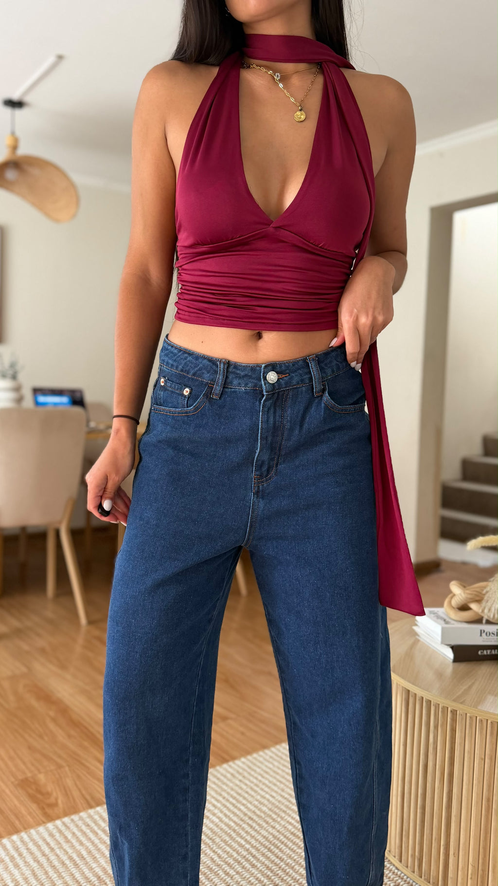 Pantalón Wide Leg Jeans