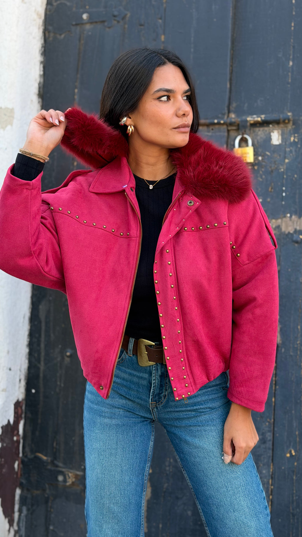 Chaqueta Velvet Chic