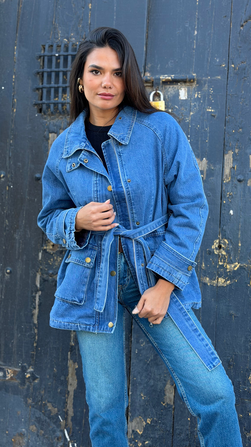 Chaqueta Denim Snow