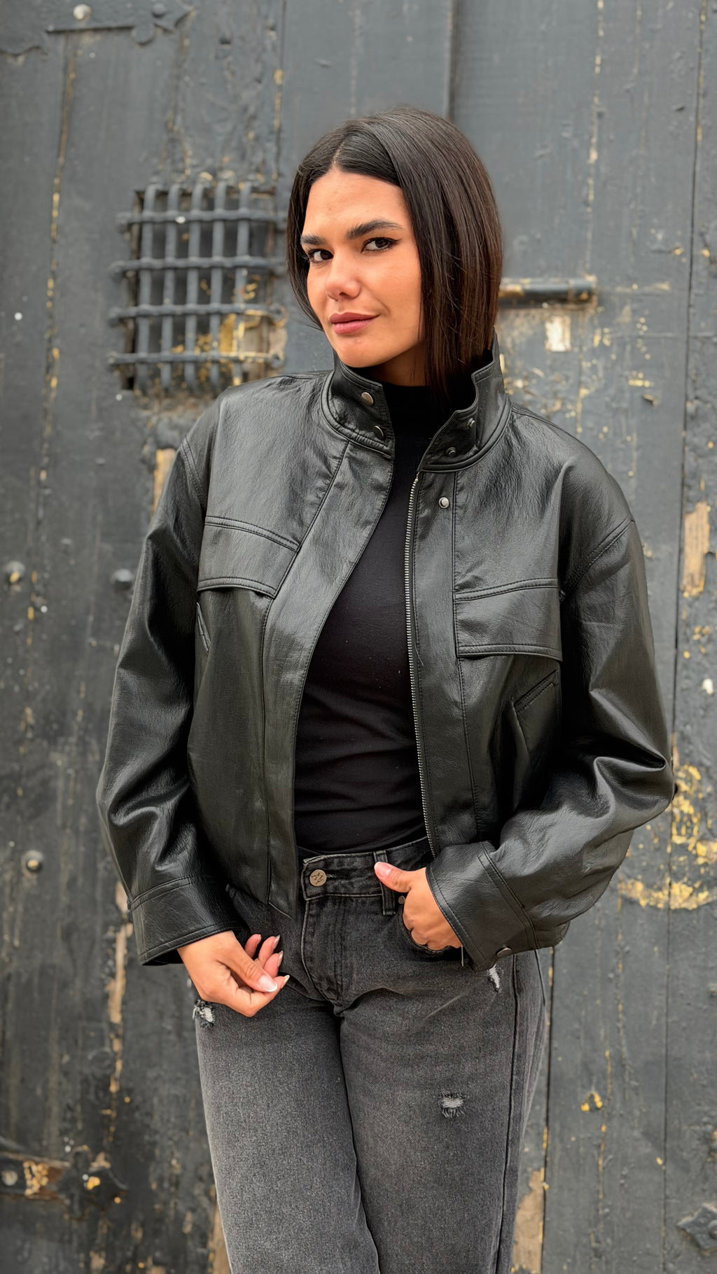 Chaqueta Leather PRECIO CYBER DAY
