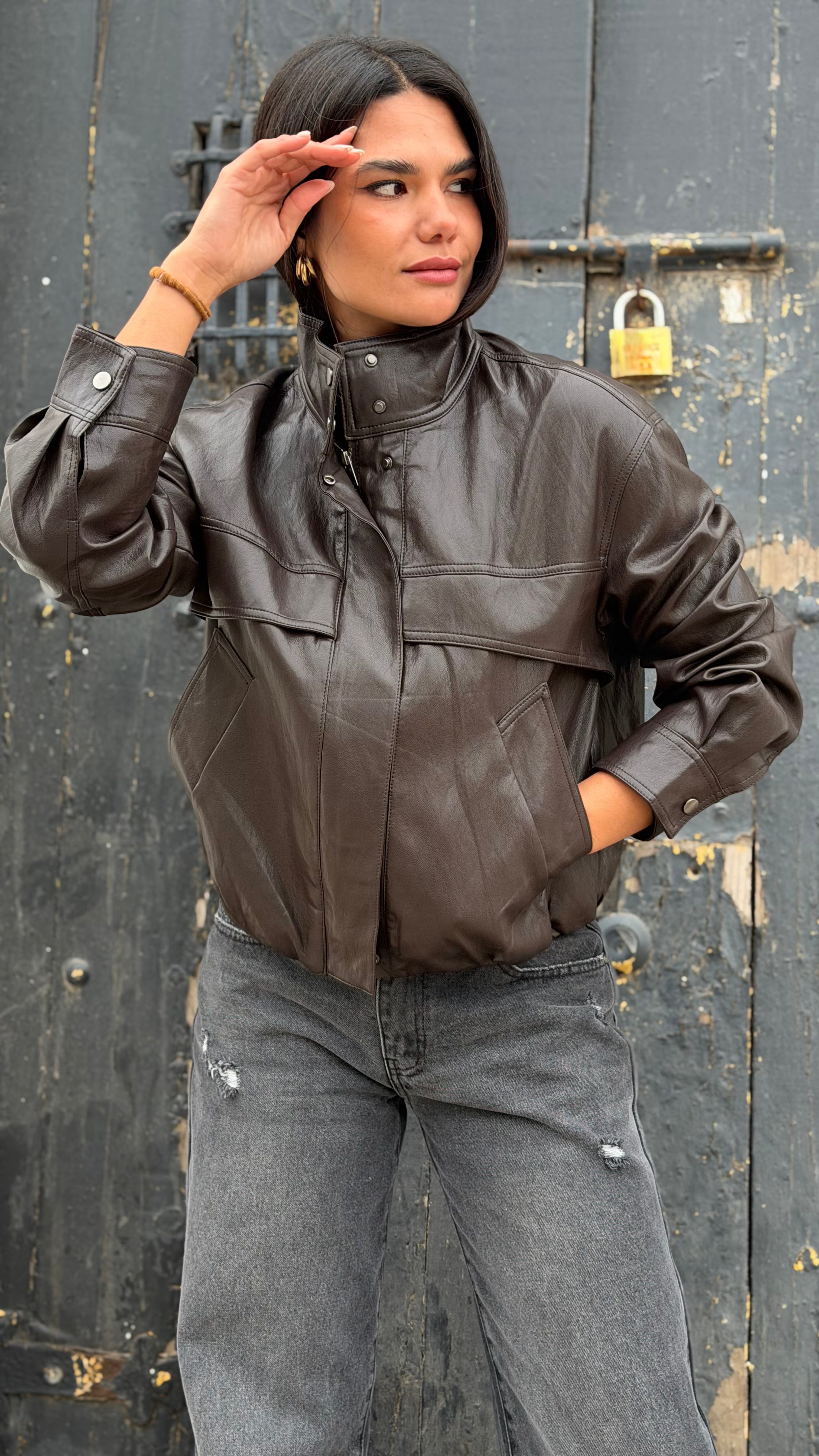 Chaqueta Leather PRECIO CYBER DAY