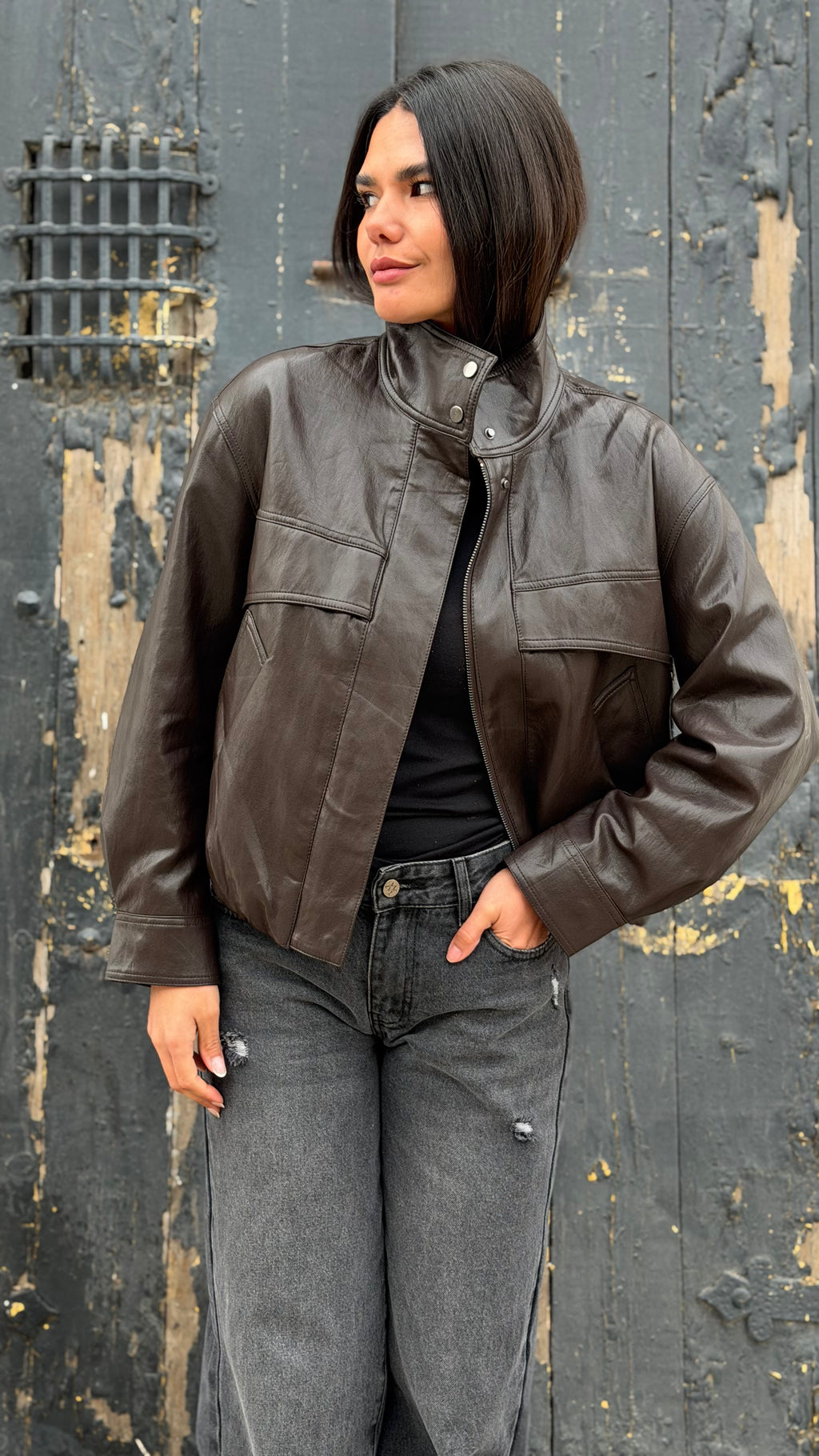 Chaqueta Leather PRECIO CYBER DAY
