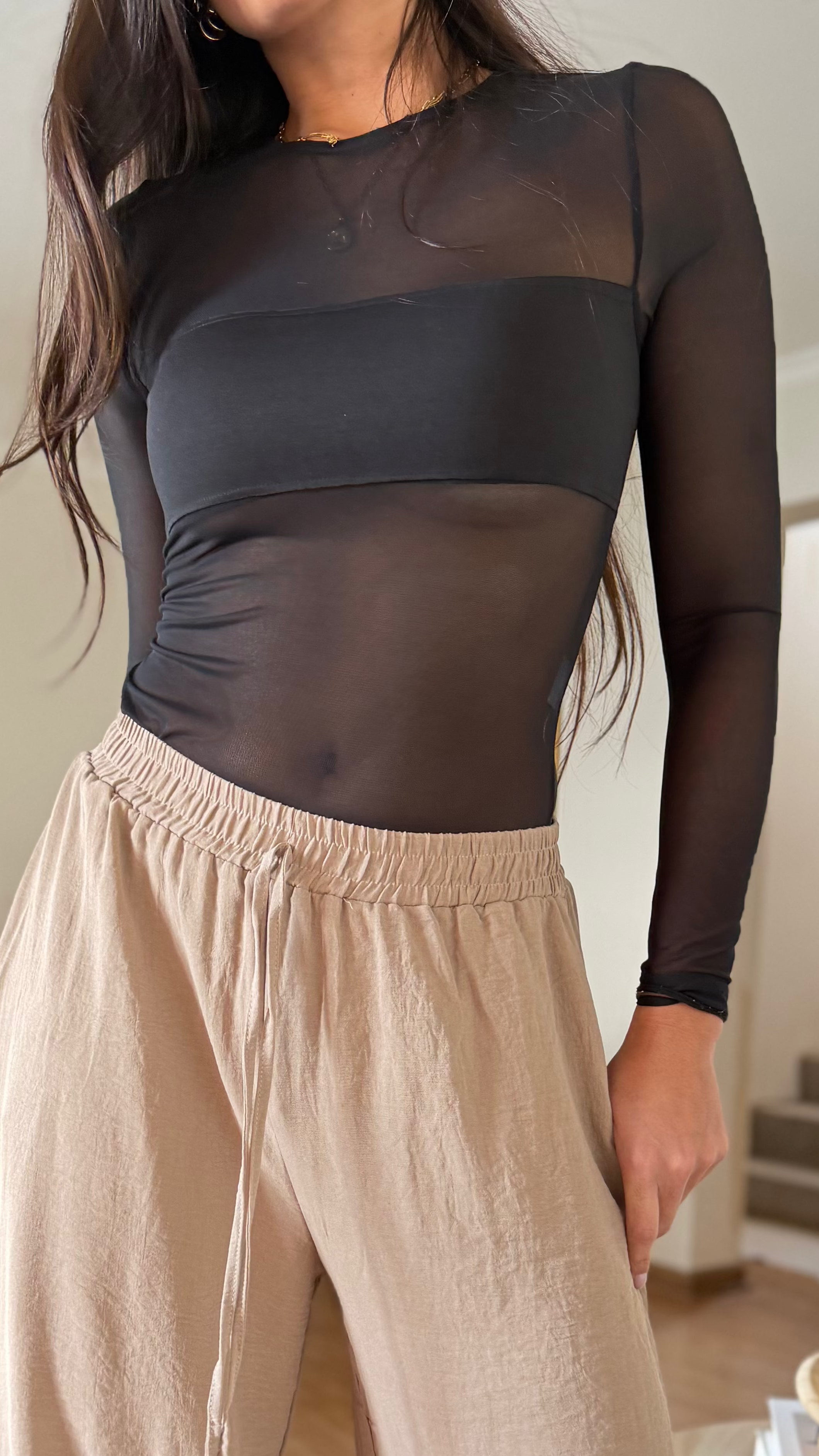 Body Malla Negro