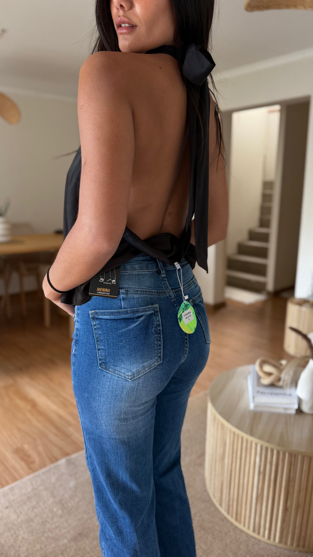 Top Satinado Halter ✨