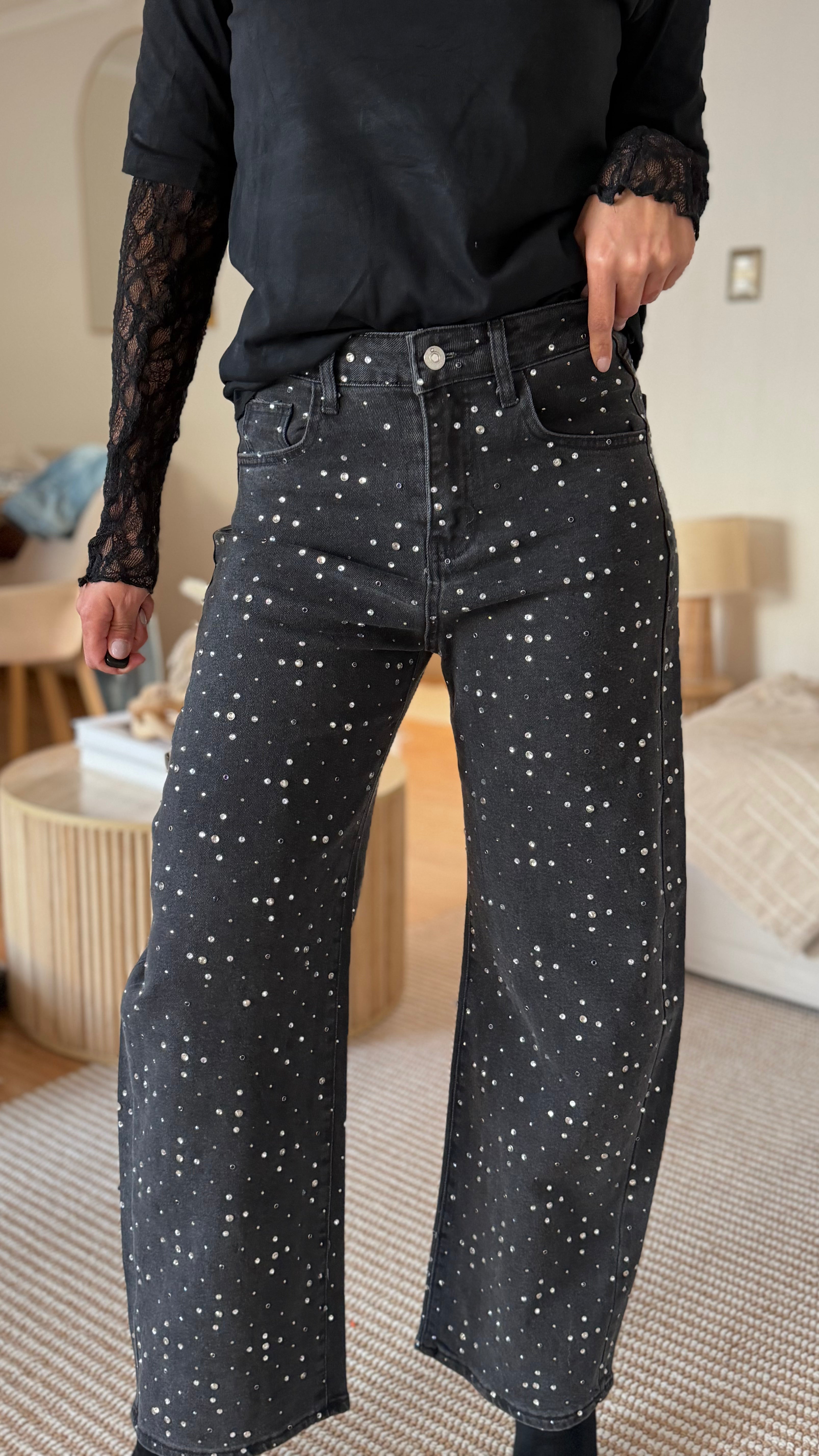 Jeans con Brillos