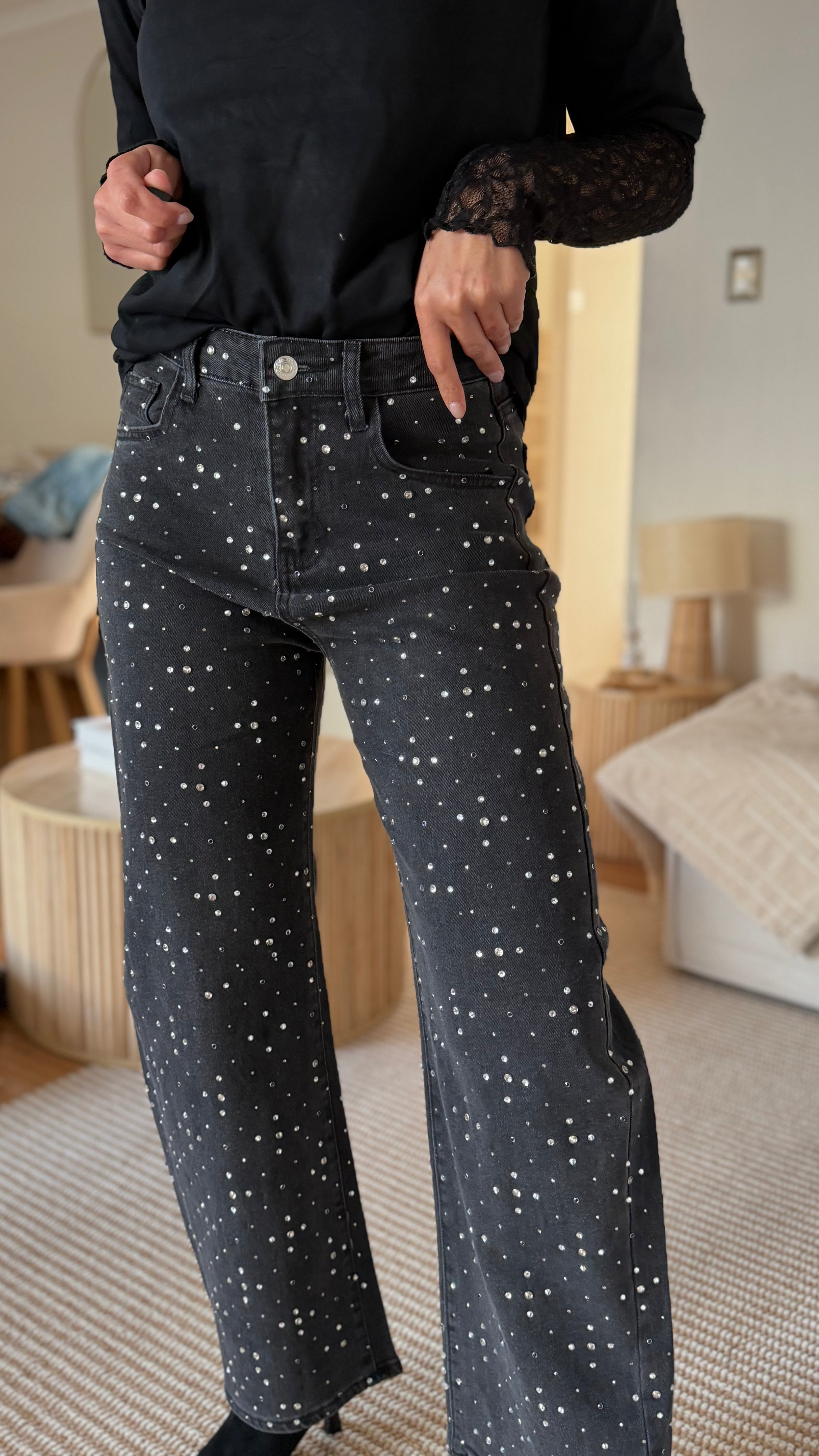 Jeans con Brillos