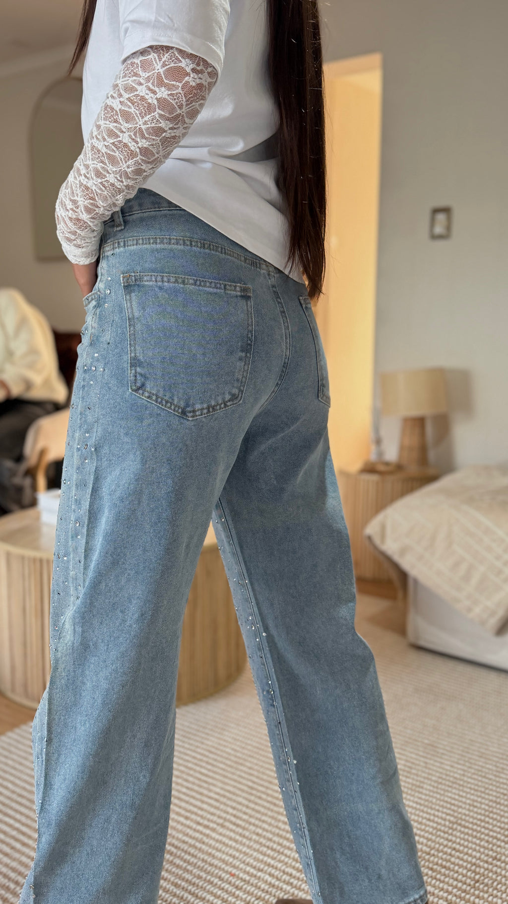 Jeans con Brillos