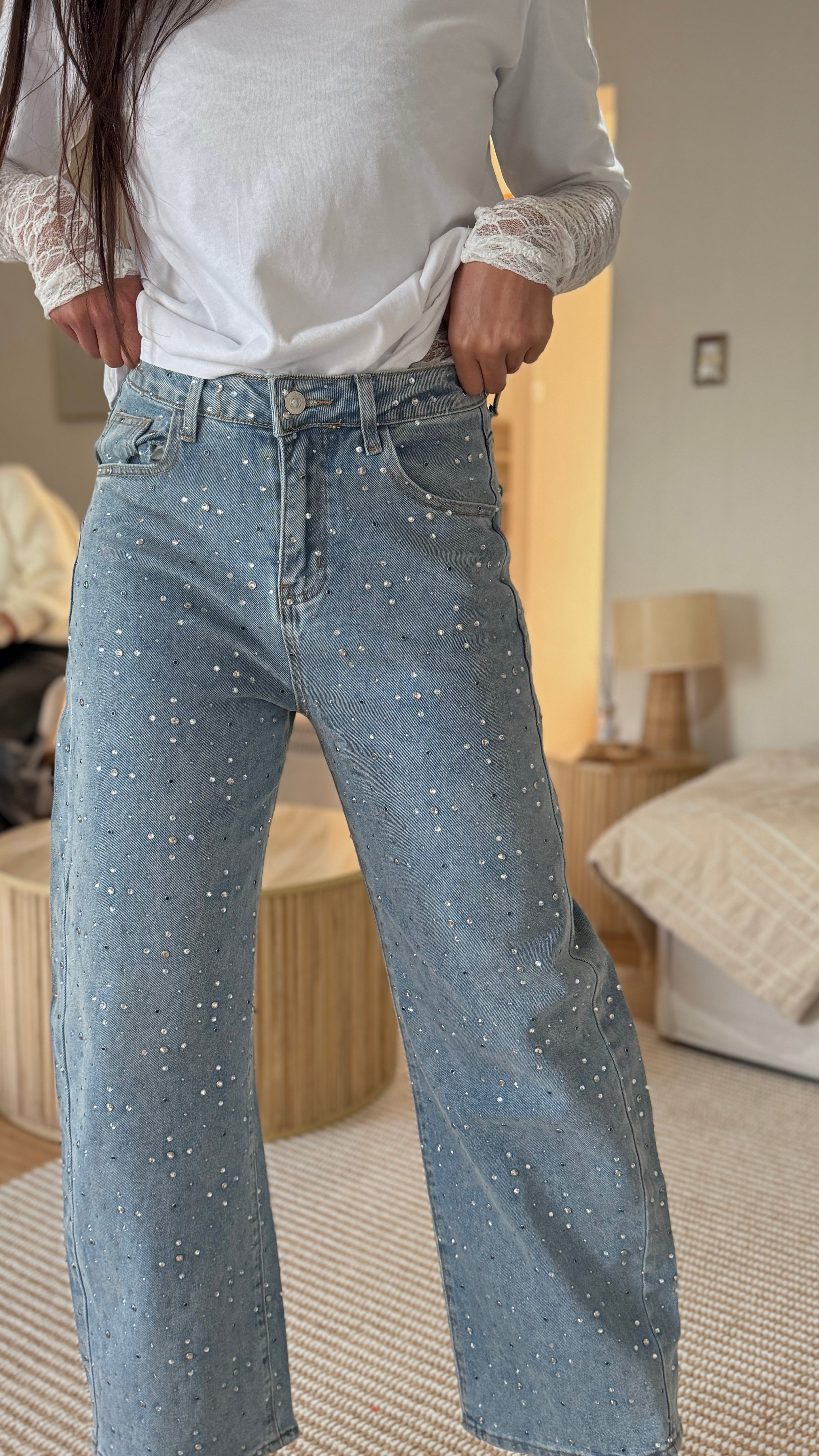 Jeans con Brillos