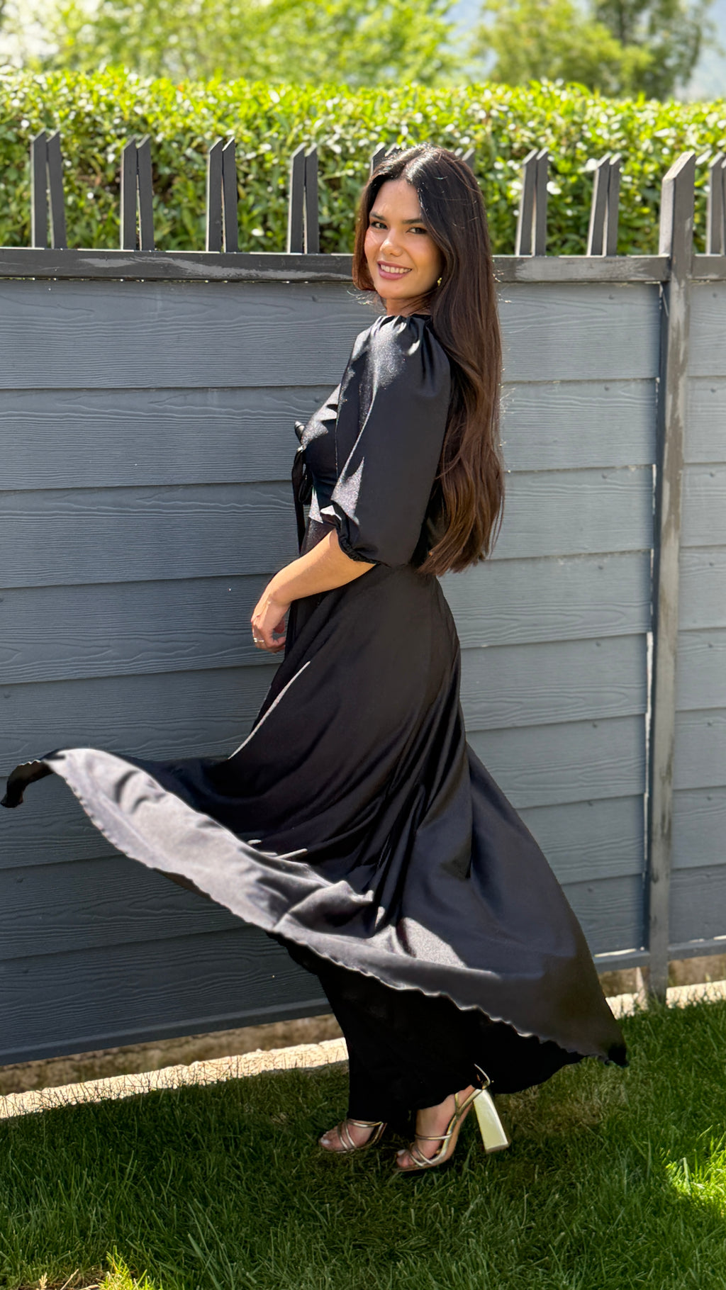 VESTIDO ZARA NEGRO