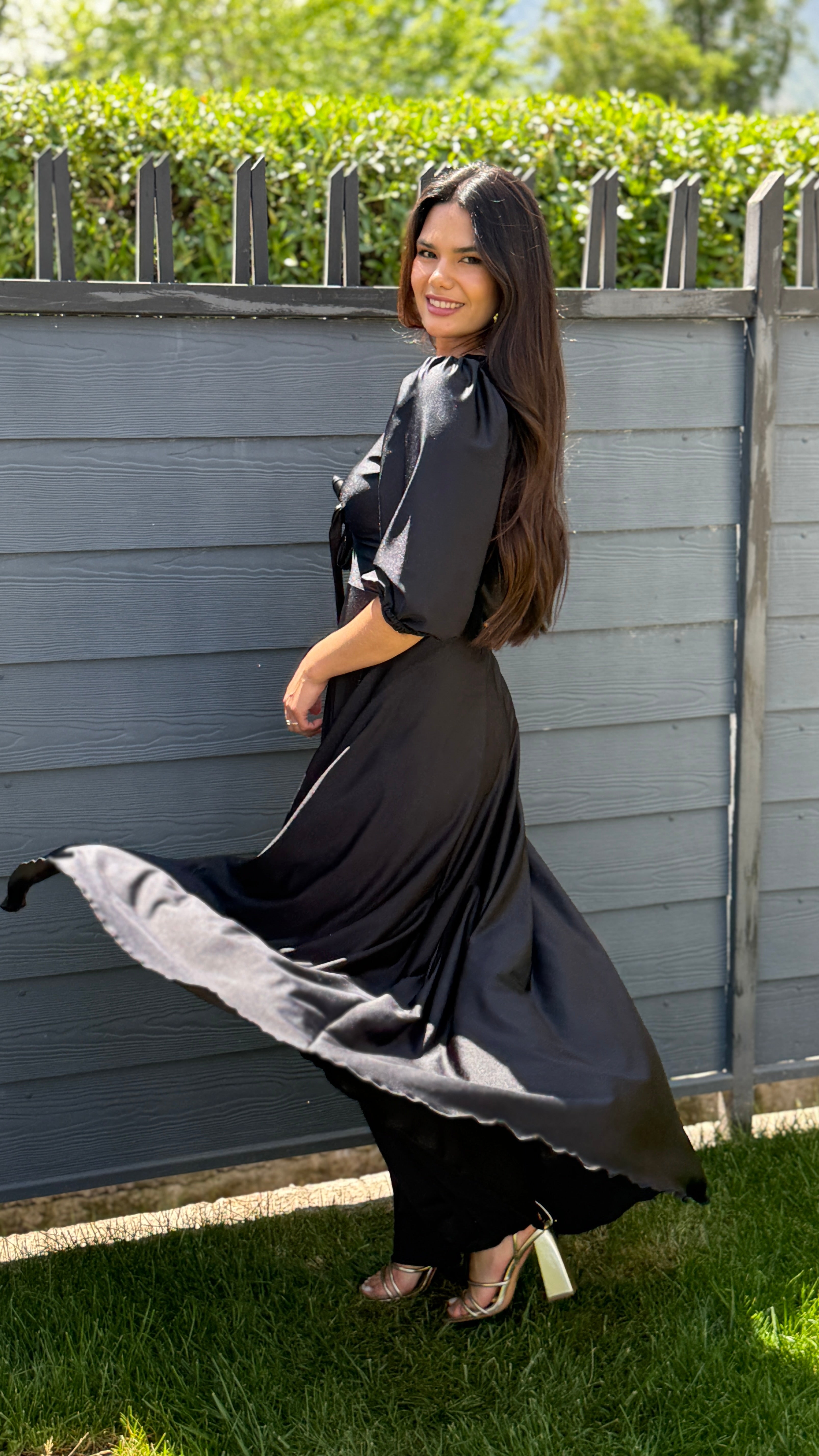 VESTIDO ZARA NEGRO