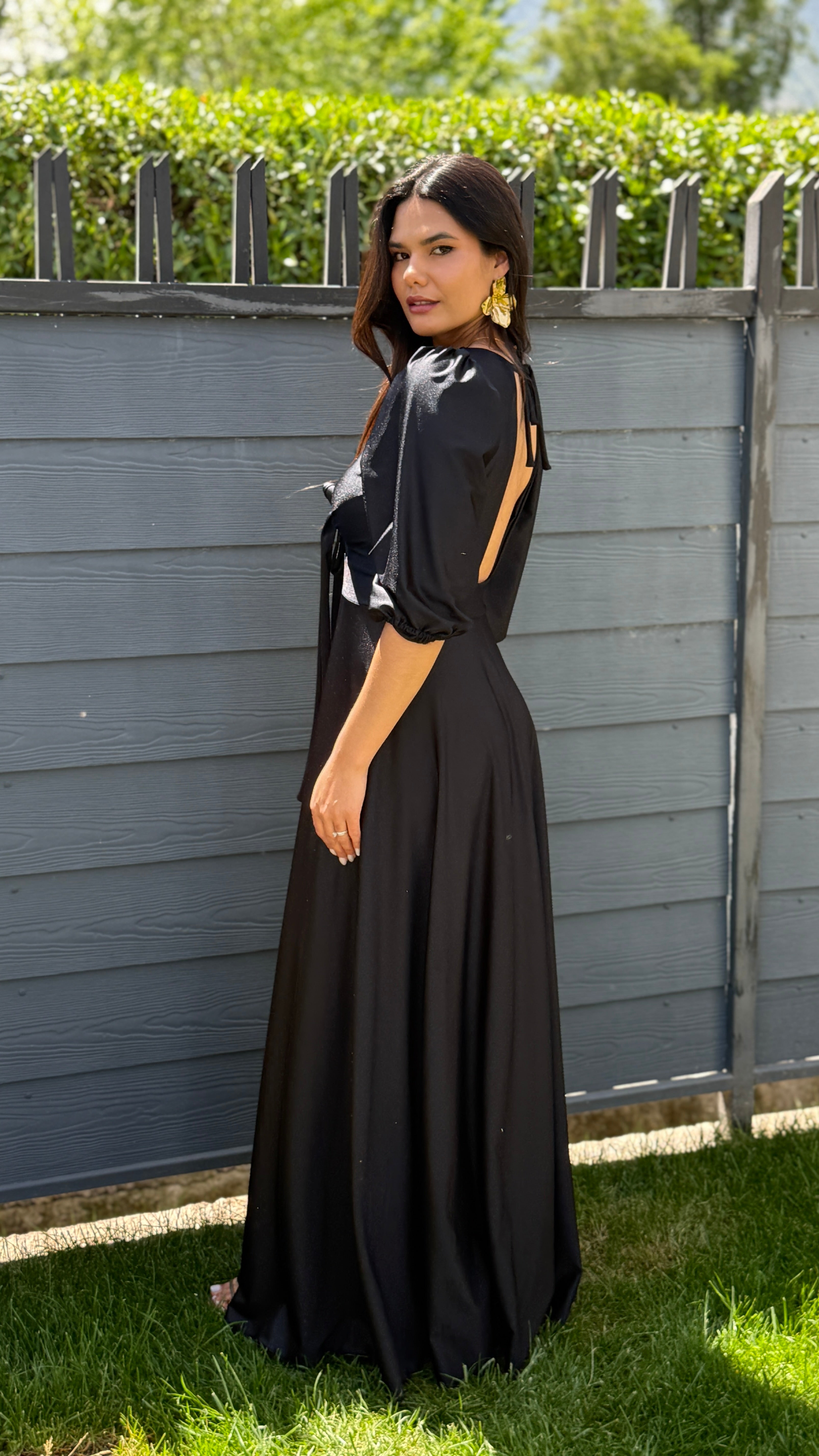 VESTIDO ZARA NEGRO