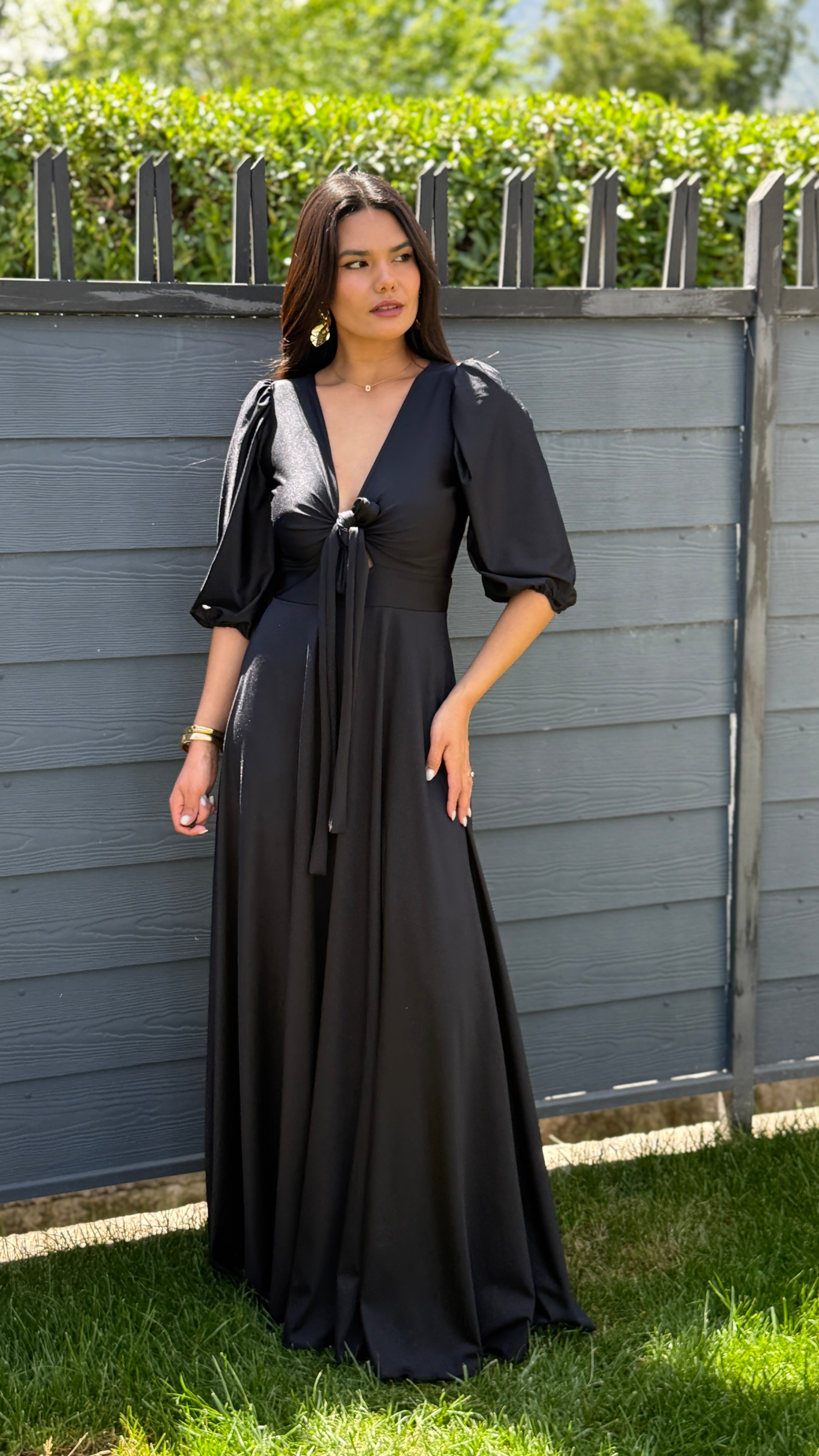 VESTIDO ZARA NEGRO