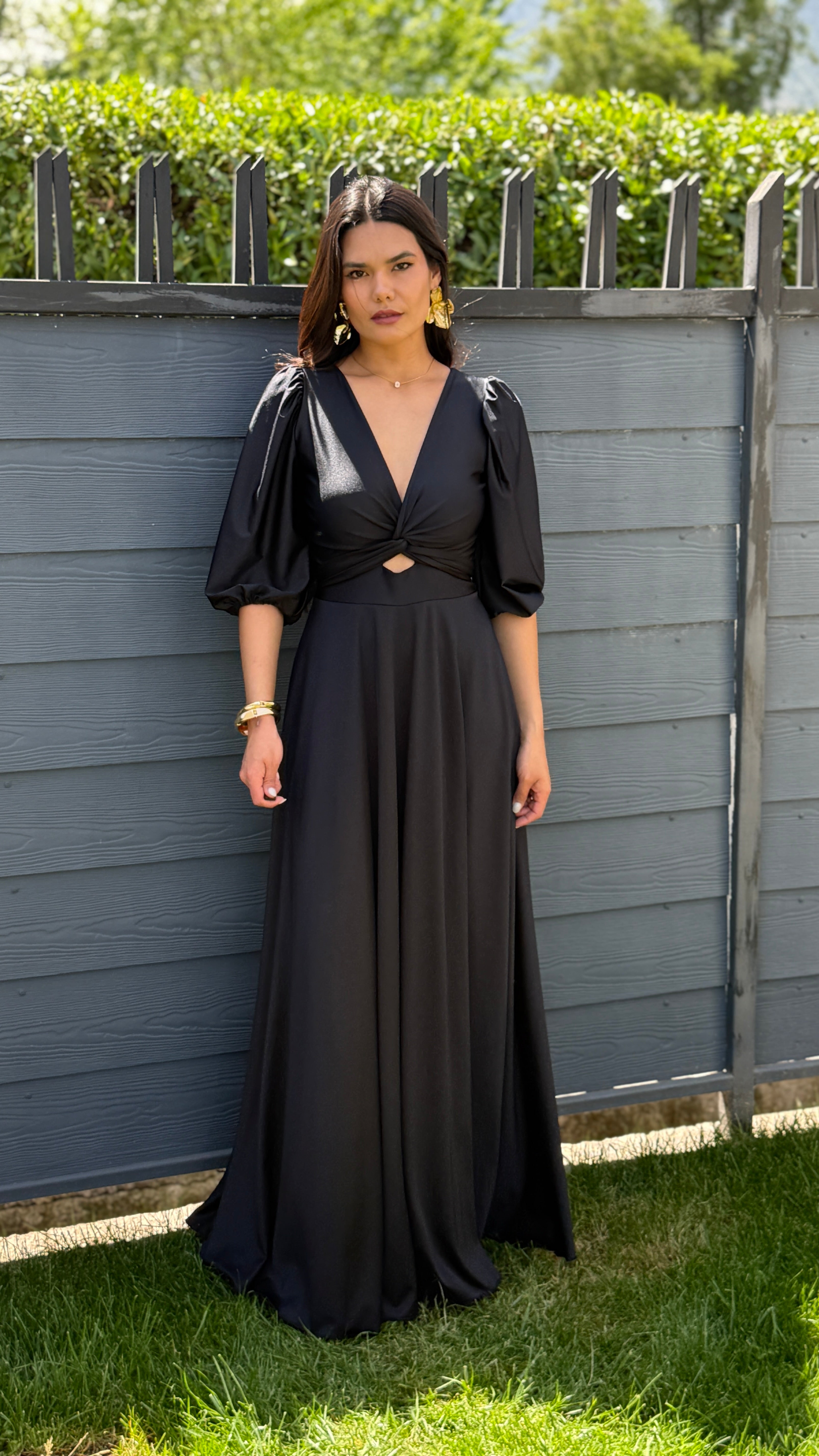 VESTIDO ZARA NEGRO