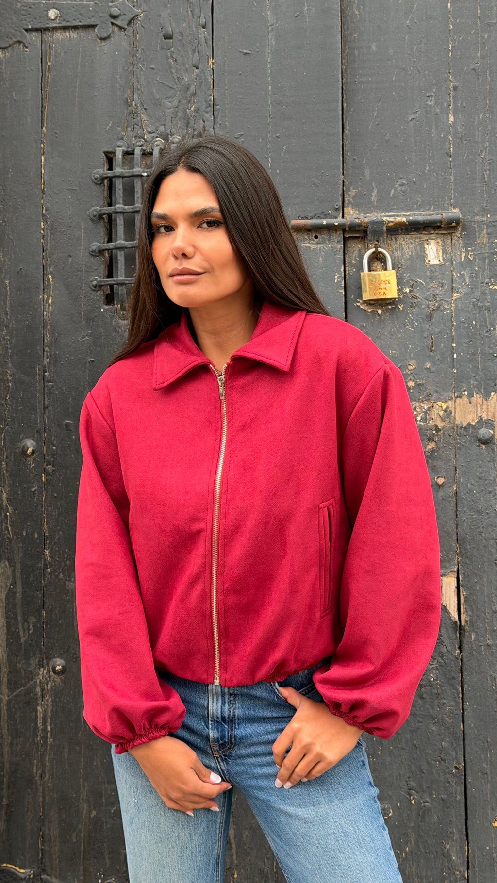 Chaqueta Bomber