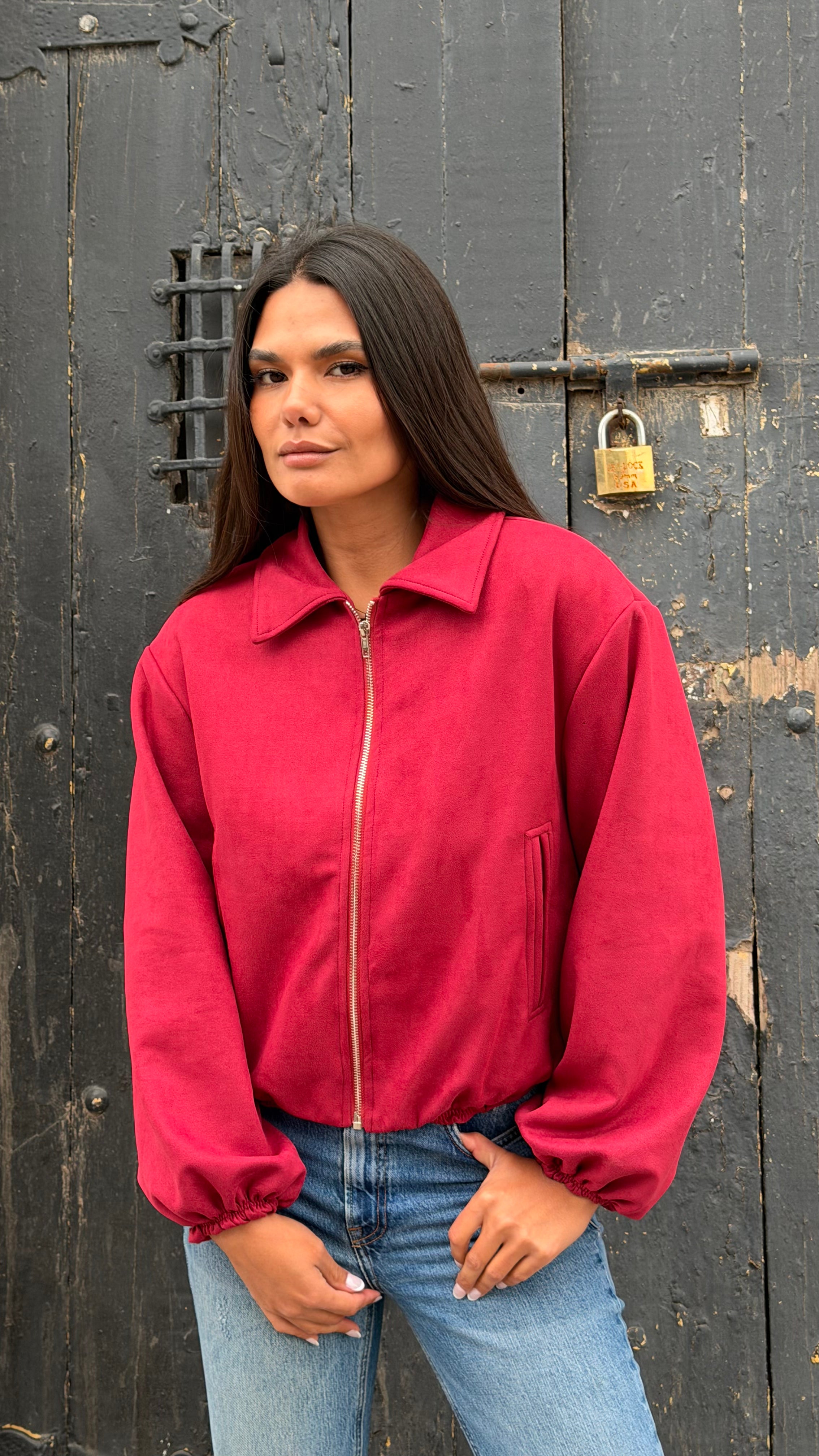 Chaqueta Bomber