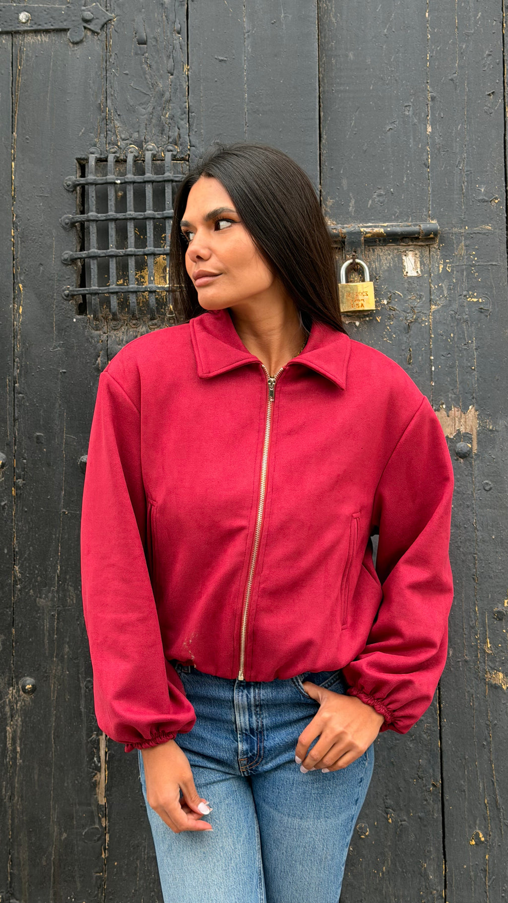 Chaqueta Bomber