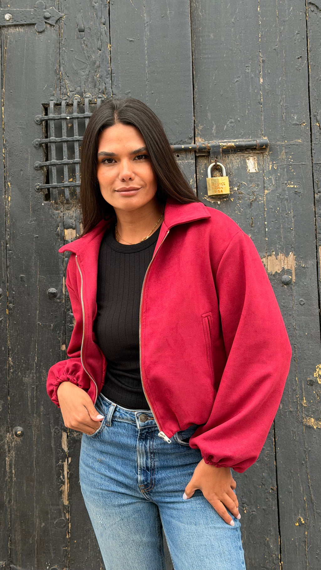 Chaqueta Bomber