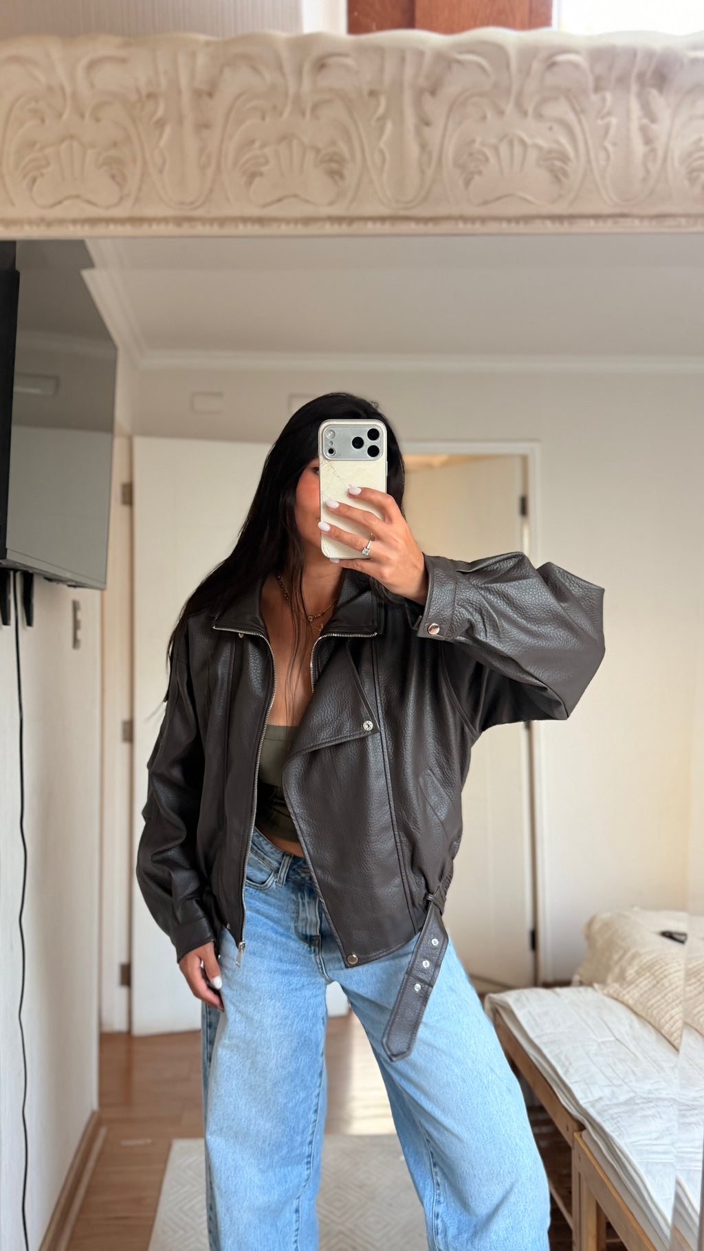 NUEVA CHAQUETA RENATA EN CAFE