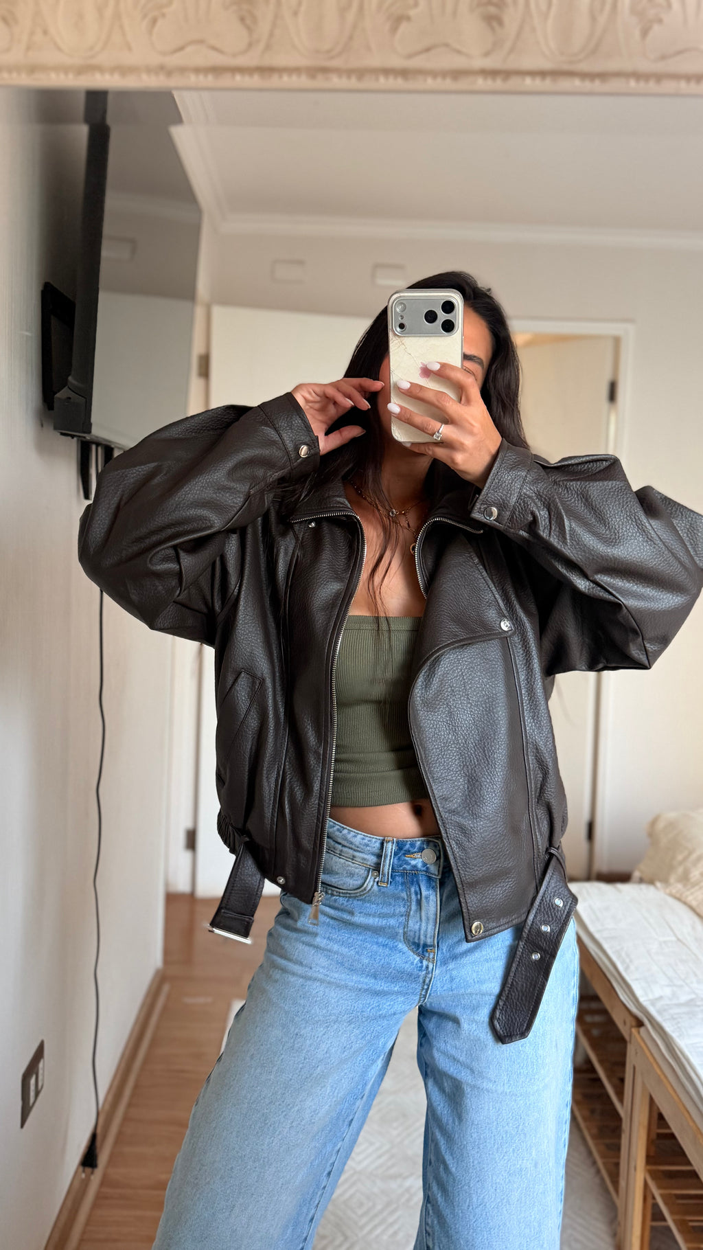 NUEVA CHAQUETA RENATA EN CAFE