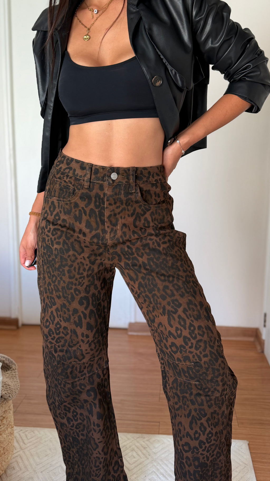 PANTALÓN ANIMAL PRINT WIDE LEG