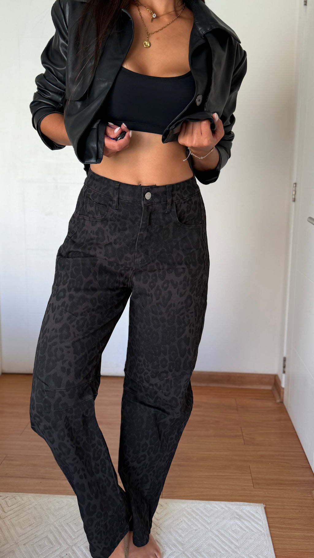PANTALÓN ANIMAL PRINT WIDE LEG