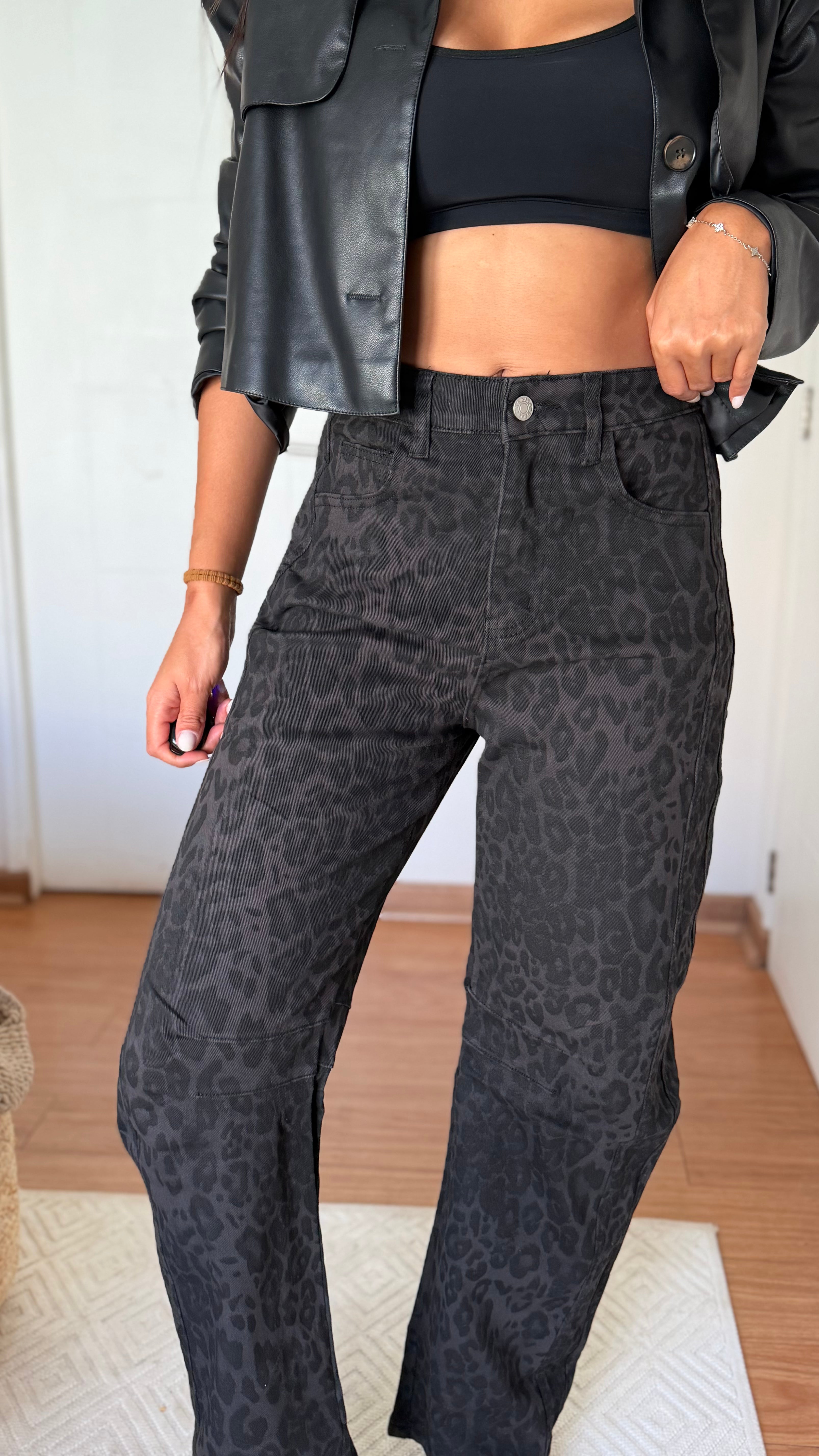 PANTALÓN ANIMAL PRINT WIDE LEG