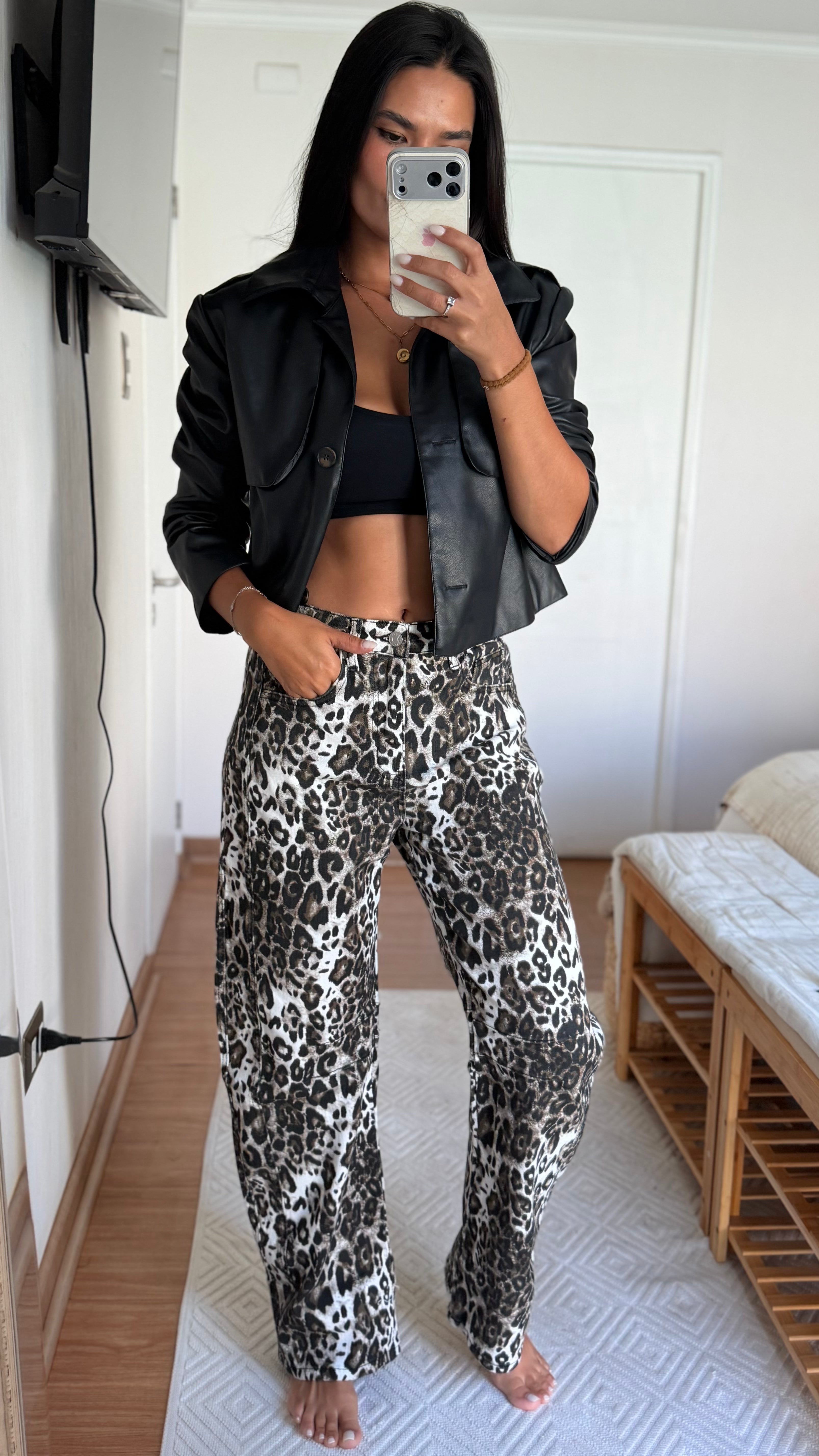 PANTALÓN ANIMAL PRINT WIDE LEG