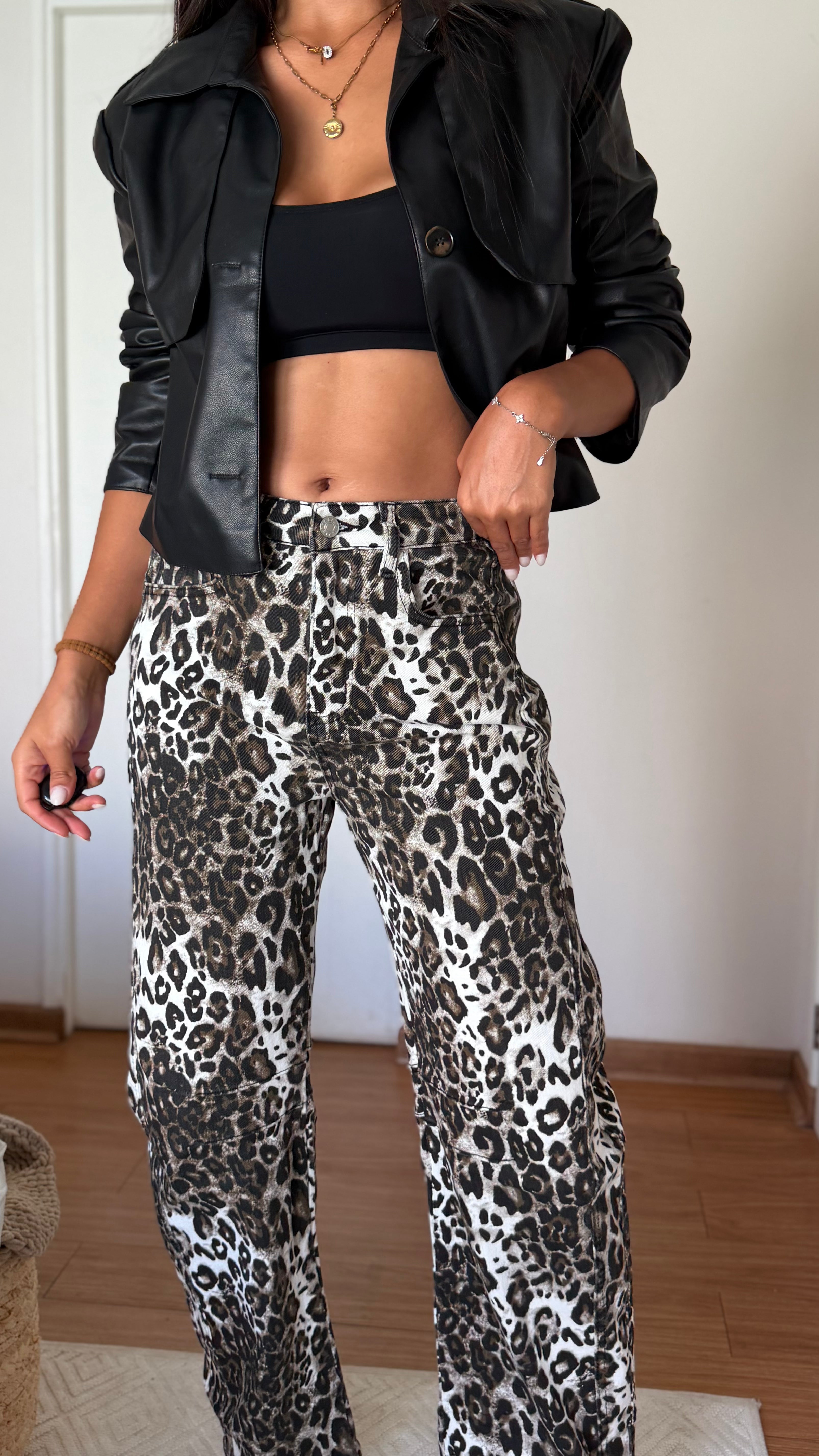 PANTALÓN ANIMAL PRINT WIDE LEG